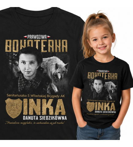 Koszulka dziecięca Patriotyczna  INKA